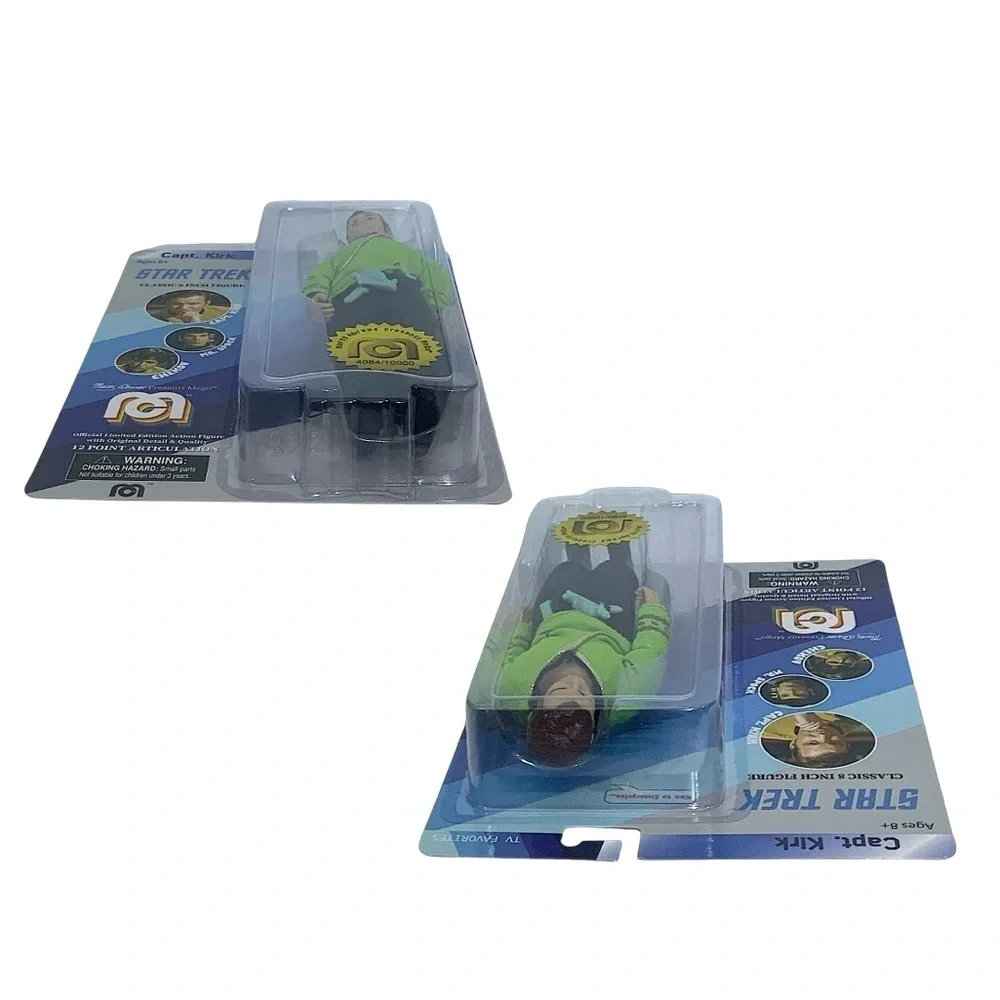 Star Trek Captain Kirk Figure Collectible Official Licensed Doll Limited Edition
